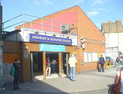 Highbury and Islington Train Station, London